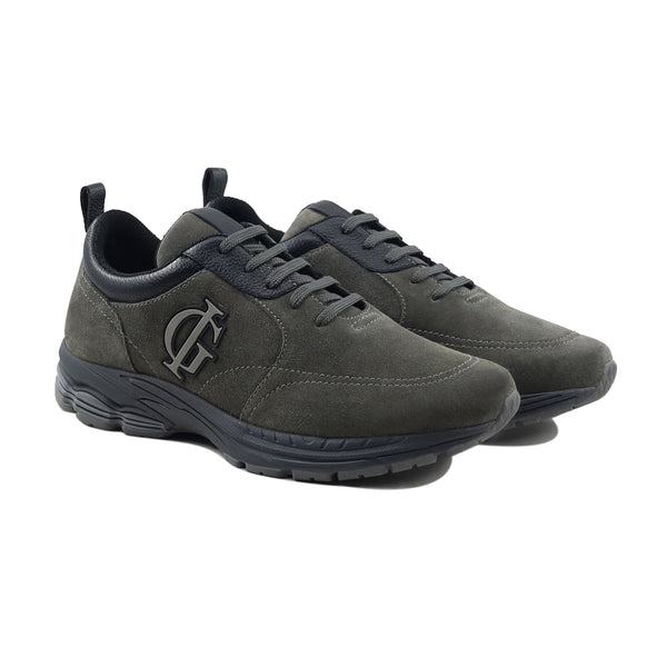 Raphina - Men's Charcoal Gray Sneaker