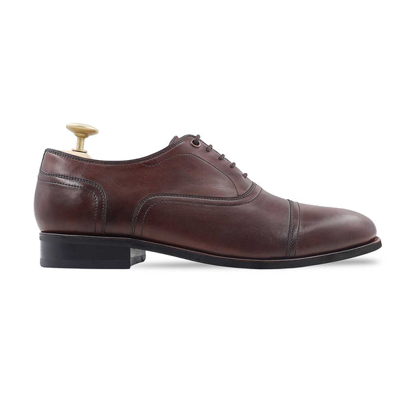 Ramsey - Men's Reddish Brown Calf Leather Oxford Shoe