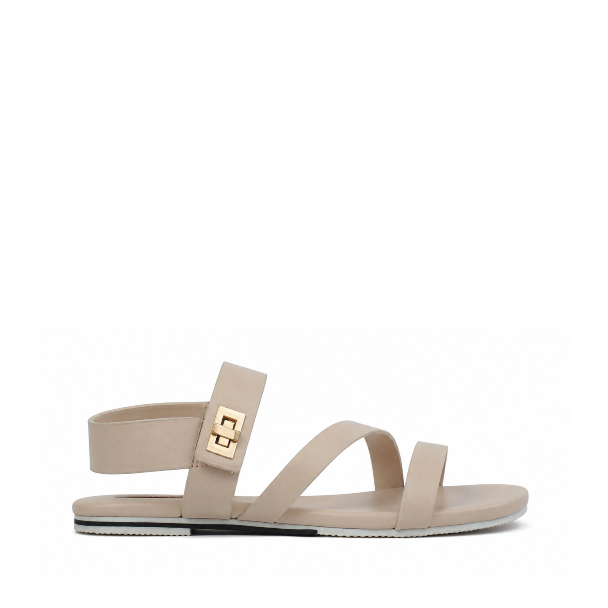 Zoren - Women's Off White Strapped Sandal