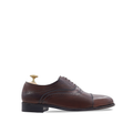 Donato - Men's Dark Brown Calf Leather Oxford Shoe