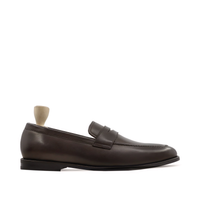 Alton - Men's Dark Brown Calf Leather Loafer