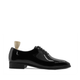 Bursa - Men's Black Patent Leather Wholecut Shoe