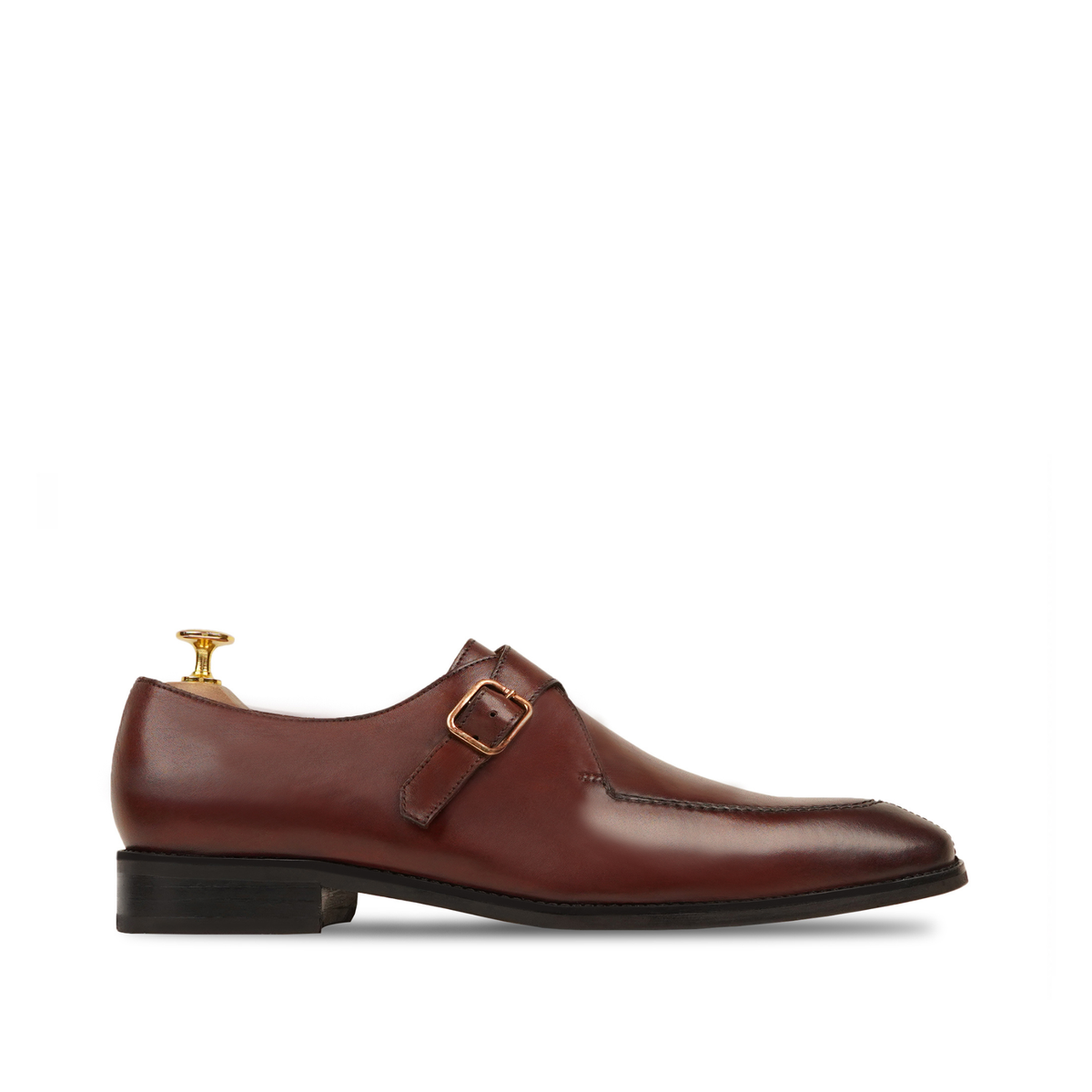 Tavistock - Men's Reddish Brown Calf leather Single Monkstrap