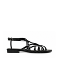 Nyla - Women's Black Strapped Sandal
