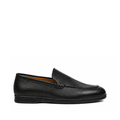 Rove - Men's Black Pebble Grain Leather Loafer