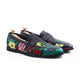 Keaton - Men's Black Hand Painted Loafer