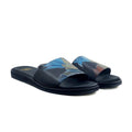 Jover - Men's Black Hand Painted Slipper