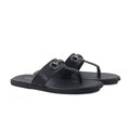 Ledger - Men's Black Calf Leather Slipper