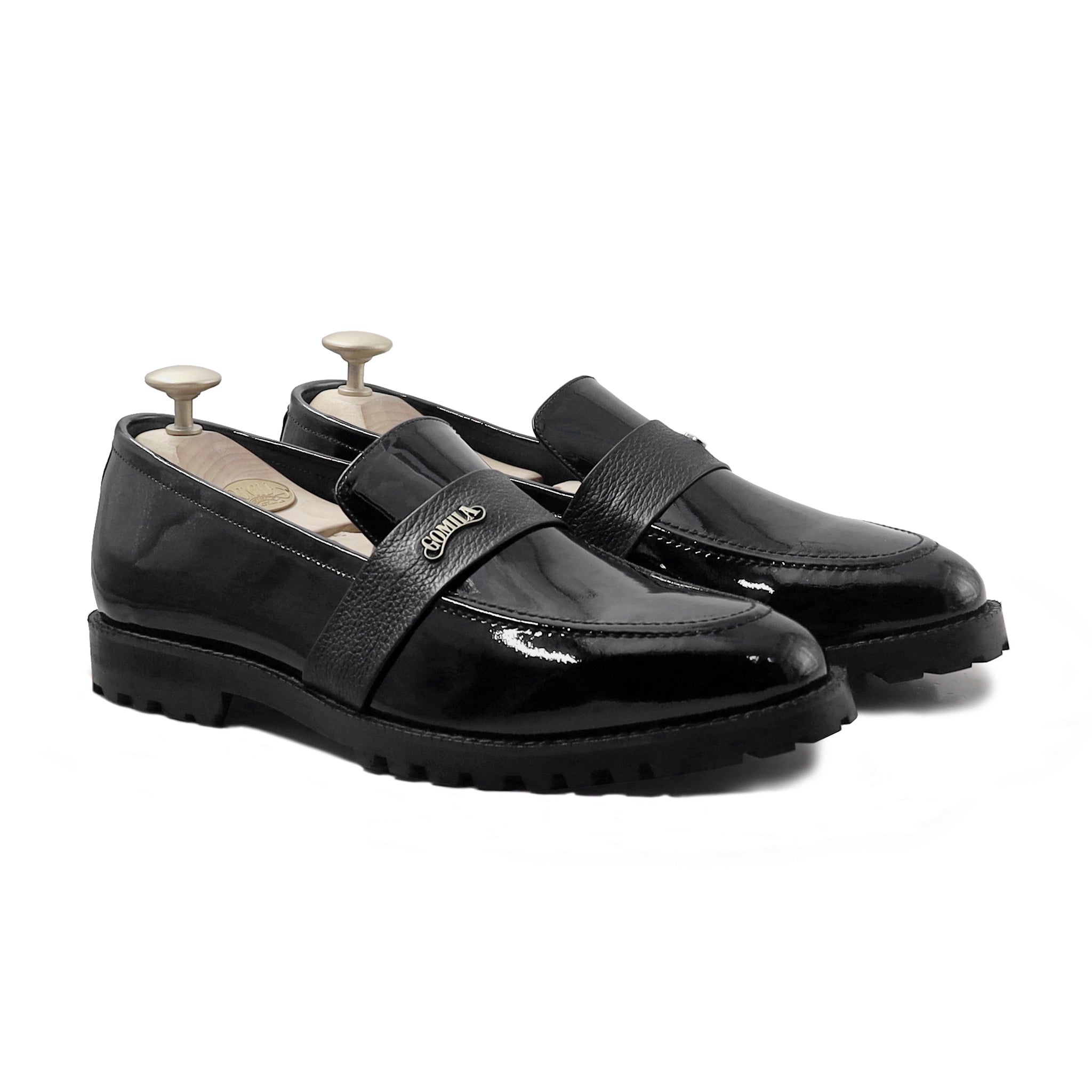Kirex - Men's Black Patent leather Loafer