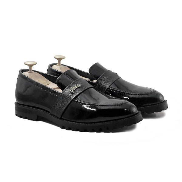 Kirex - Men's Black Patent leather Loafer