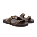 Mosher - Men's Brown Calf Leather Slipper