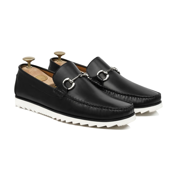 Cavo - Men's Black Calf Leather Loafer