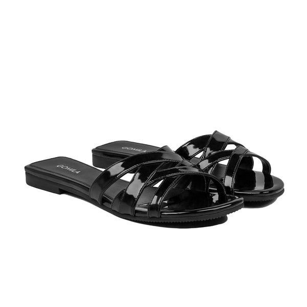 Kivara - Women's Black Slipper