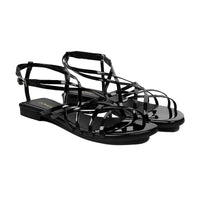 Nyla - Women's Black Strapped Sandal
