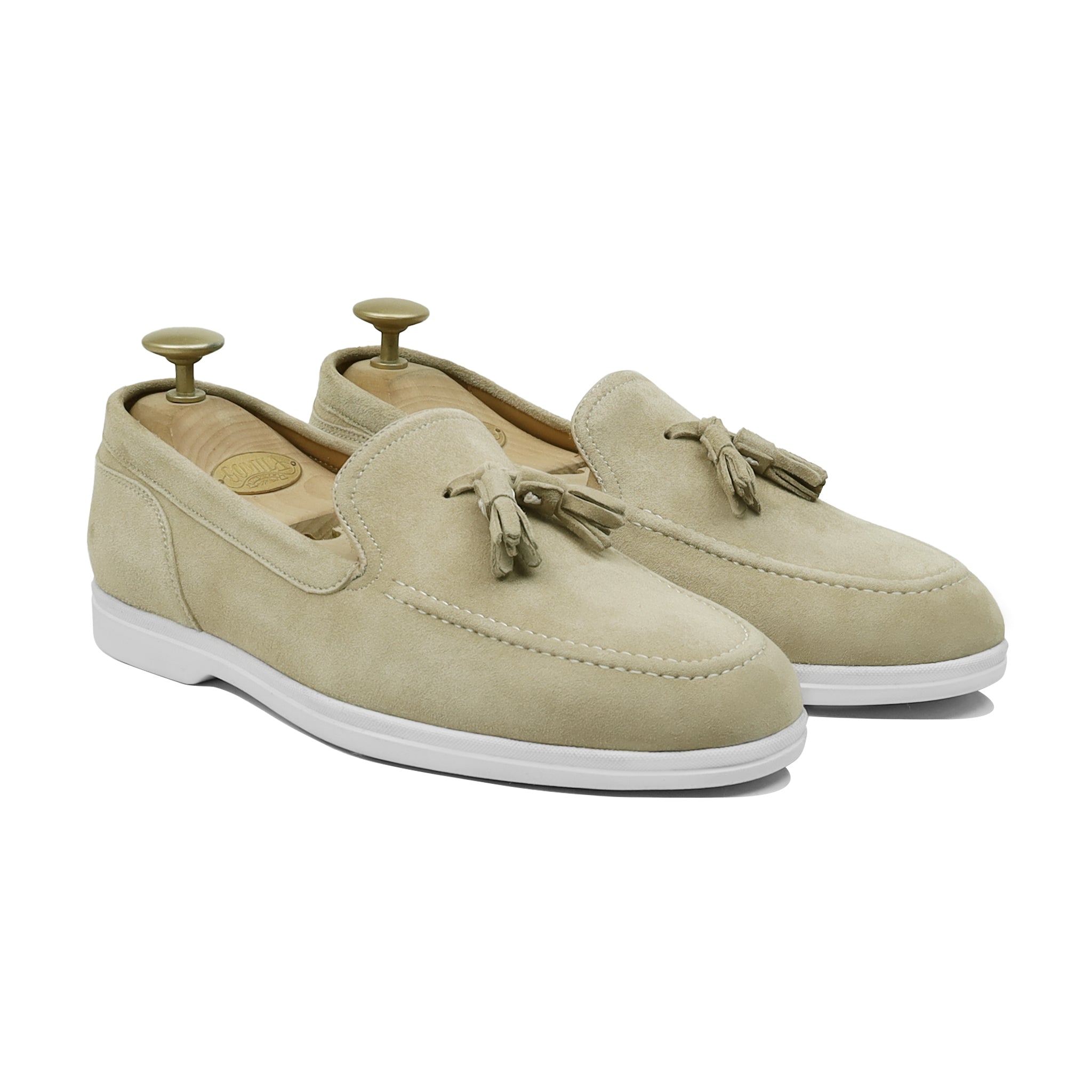 Walmer - Men's Steel Grey Suede Loafer