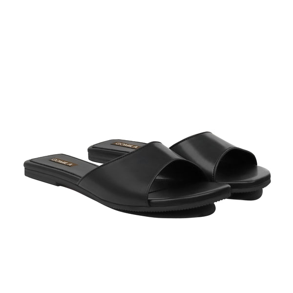 Meli - Women's Black Slipper