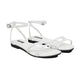 Aloura - Women's White Strapped Sandal