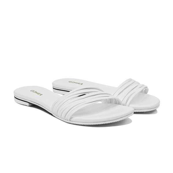 Lyra - Women's White Slipper
