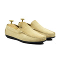 Etta - Men's Camel Split Suede Driver Shoe