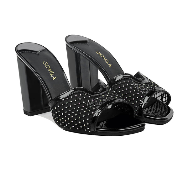 Celvia - Women's Black Heels