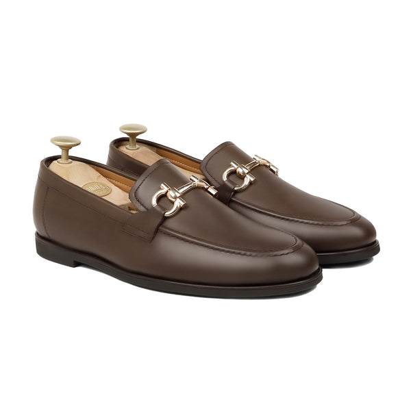 Essen - Men's Light Brown Calf Leather Loafer