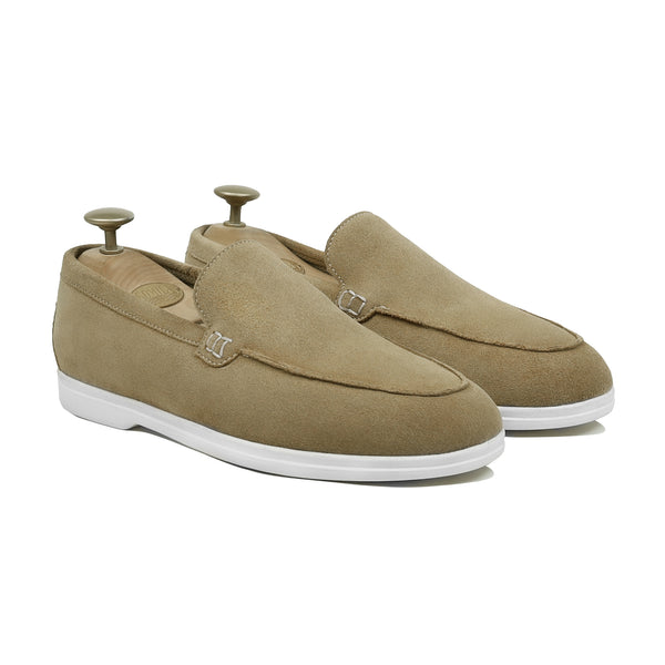 Crest - Men's Camel Suede Loafer