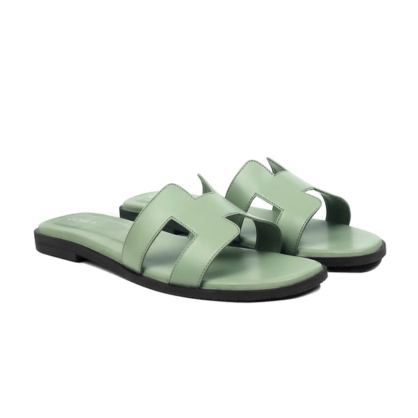 Livia - Women's Light Green Slipper