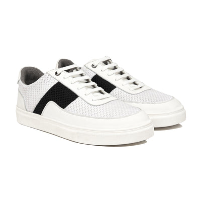 Kinetix - Men's White and Black Sneaker