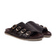 Nero - Men's Brown Calf Leather Slipper