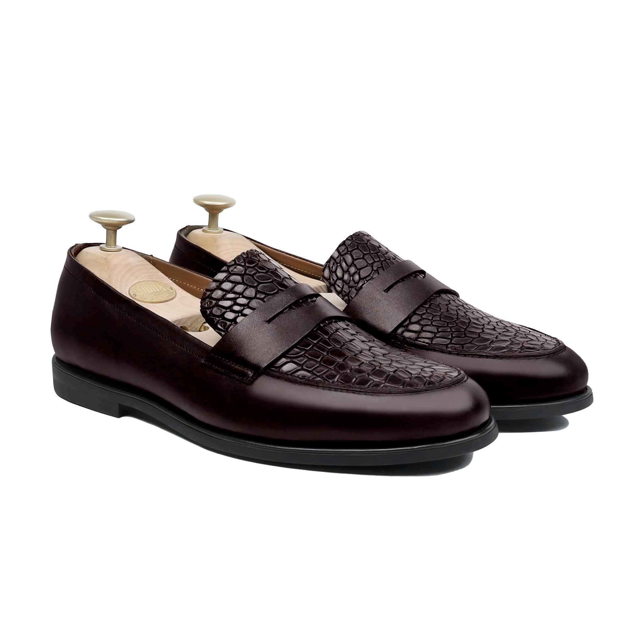 Neyoshi - Men's Brown Calf Leather Loafer