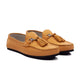 Aira - Ladies Camel Suede Loafer