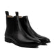 Titan - Men's Black Pebble Grain Leather Chelsea Boot