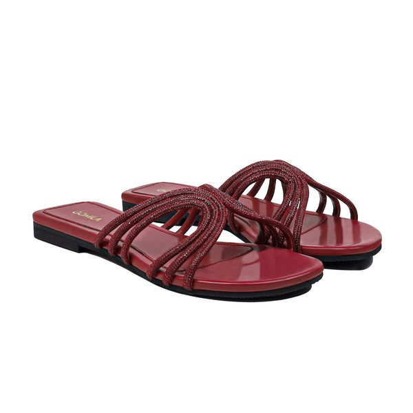 Yelani - Women's Oxblood Slipper