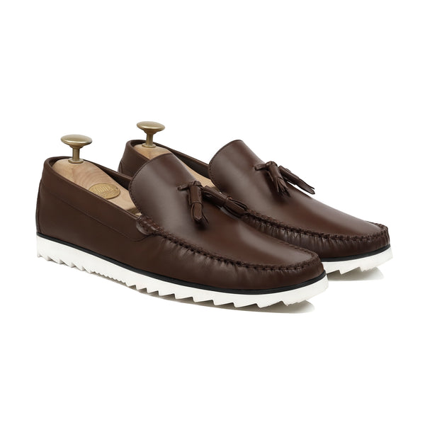 Clyro - Men's Brown Calf Leather Loafer