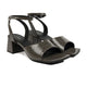 Glamstep - Women's Dark Grey Strapped Heel