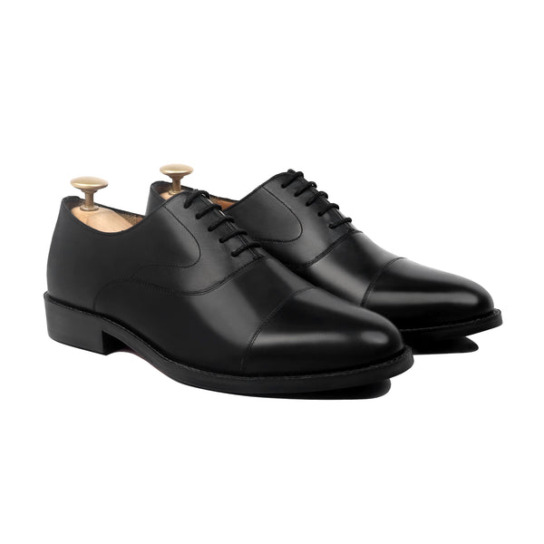 Northminister - Men's Black Calf Leather Oxford Shoe