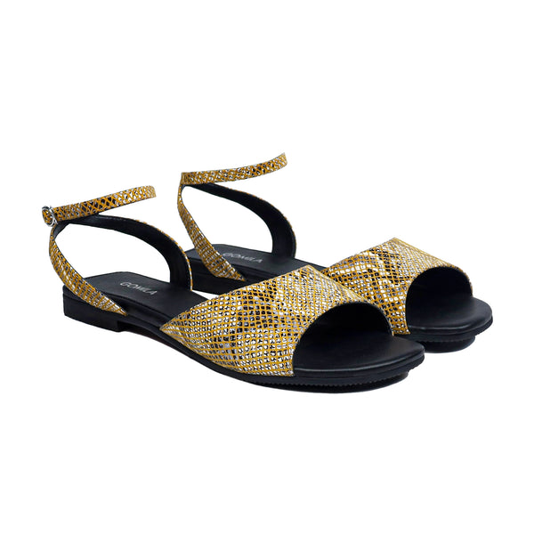 Liora - Women's Desert Sand Strapped Sandal
