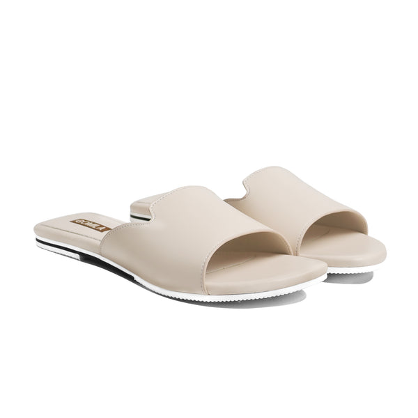 Roux - Women's Light Beige Slipper