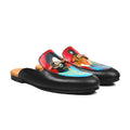 Lambeth - Men's Black Hand Painted Slipper