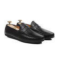 Drex - Men's Black Calf Leather Driver Shoe