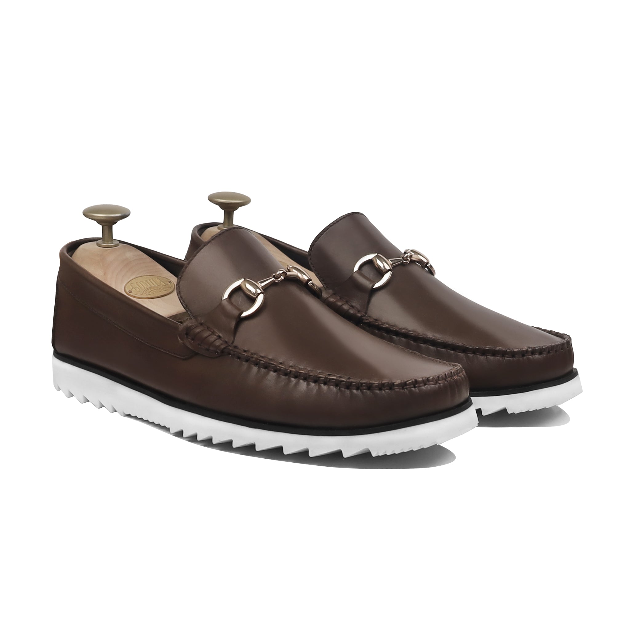 Elston - Men's Dark Brown Calf Leather Loafer