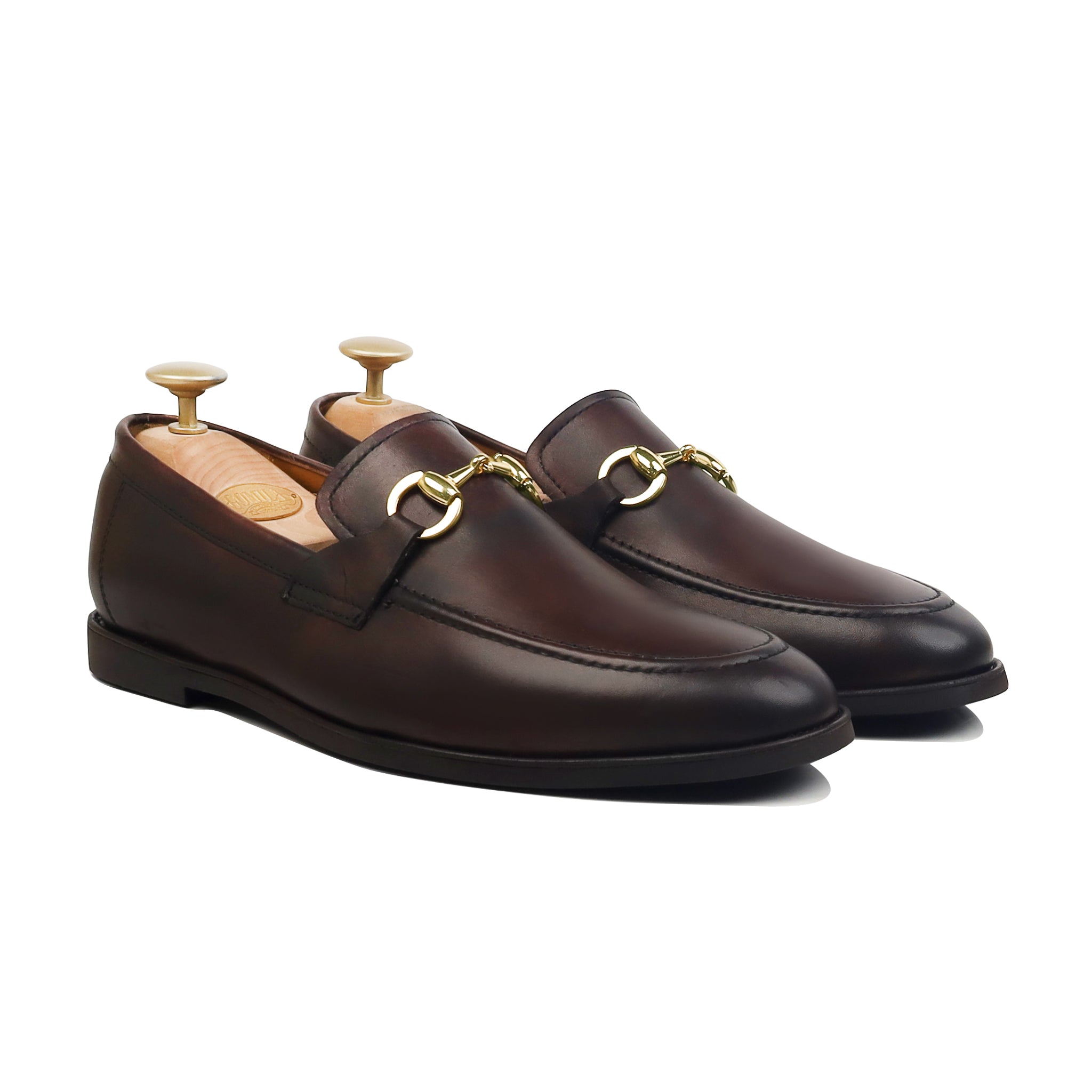 Cove - Men's Brown Patina Calf Leather Loafer