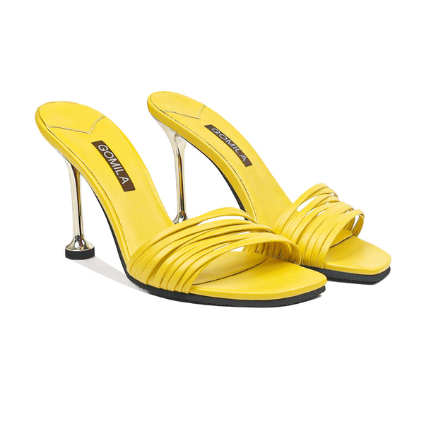 Bliss - Women's Yellow Heels
