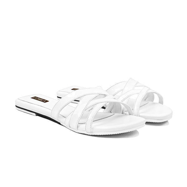 Kivara - Women's White Slipper