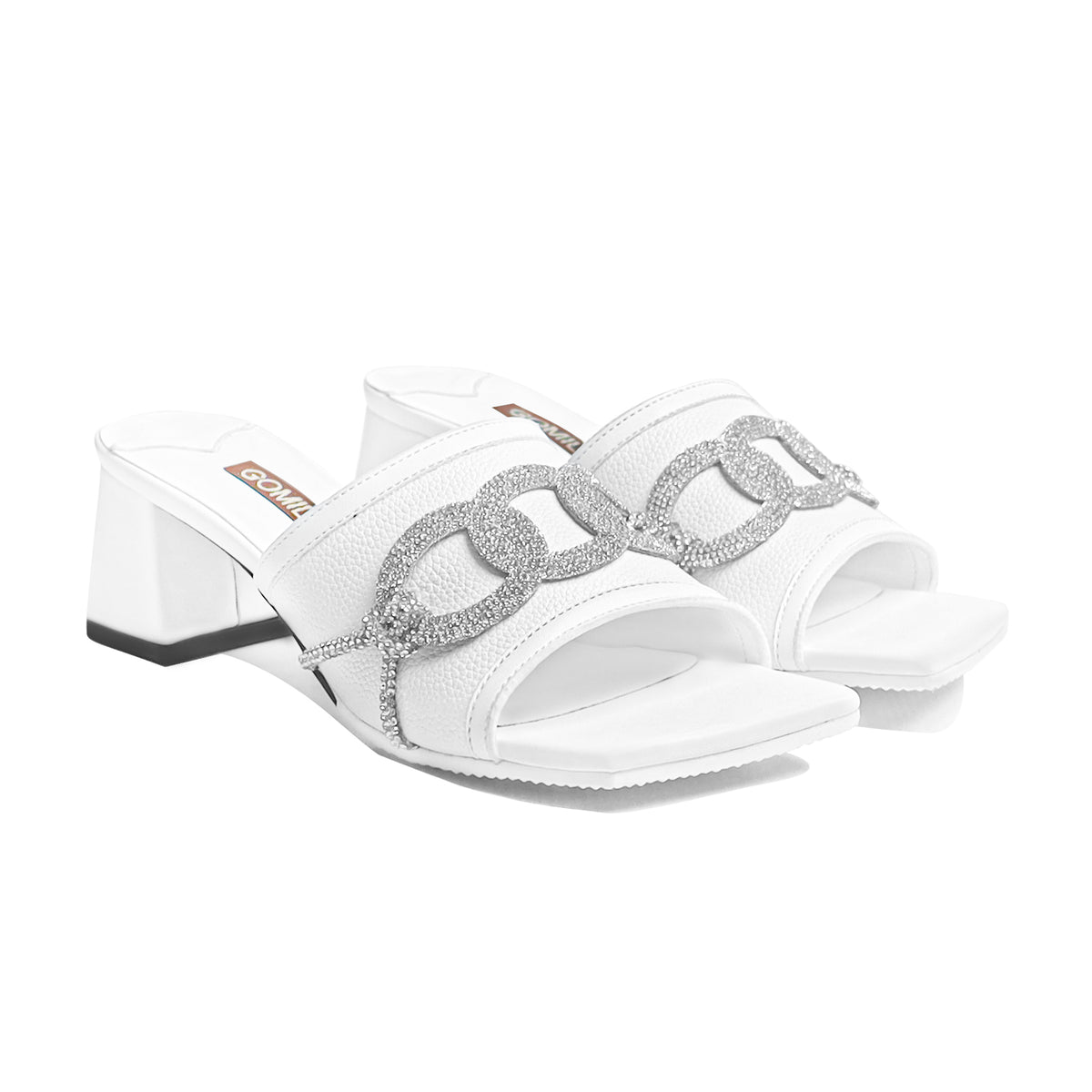 Sonira - Women's White Heel
