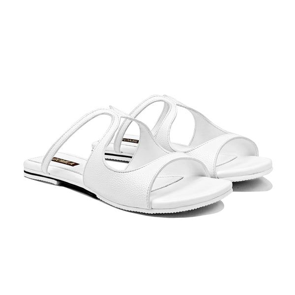 Cira - Women's White Slipper