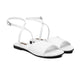 Isla - Women's White Strapped Sandal