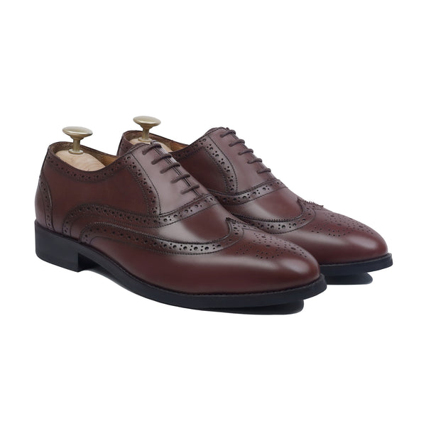 Worchester - Men's Reddish Brown Calf Leather Oxford Shoe