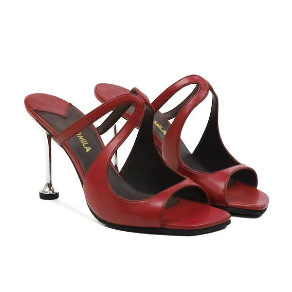 Evara - Women's Oxblood Heels