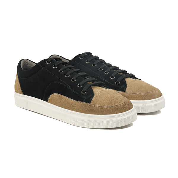 Driflux - Men's Black and Camel Sneaker